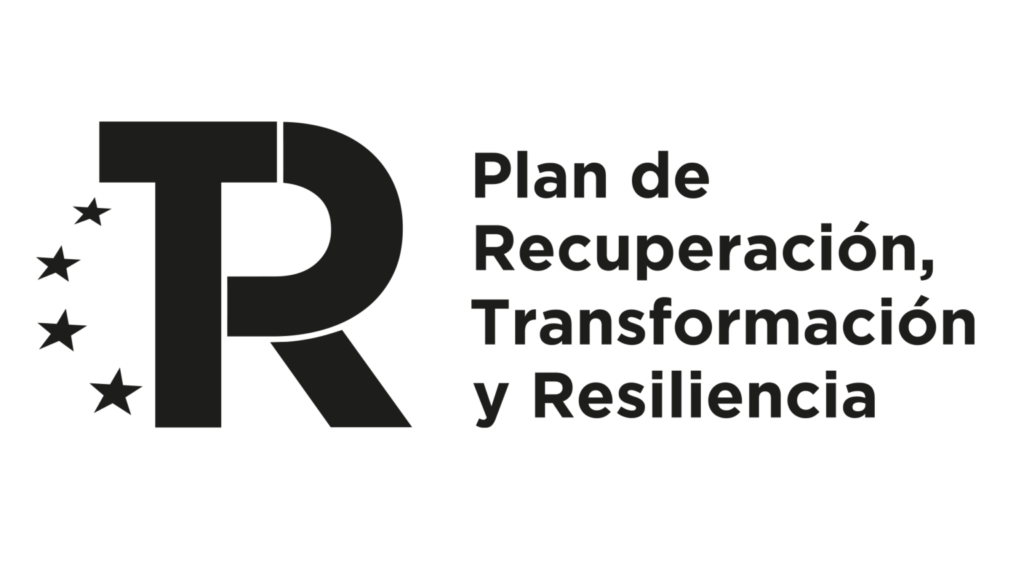 Logo del plan re recuperacion, transformacion y resiliencia